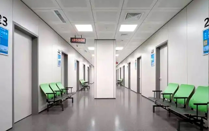 病房辦公室門安裝過程