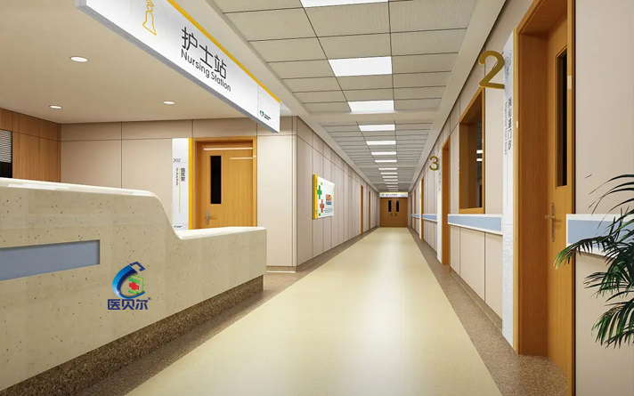 病房門可以是單開門、子母門或雙開門，可視乎實(shí)際情況選擇。